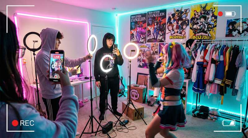 国产主播短视频创作